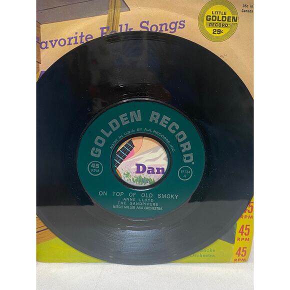 4 vintage Little Golden Records 1960s - Picture 9 of 11